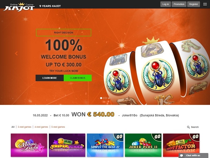 casino Grand Eagle 100 free spins no deposit bonus