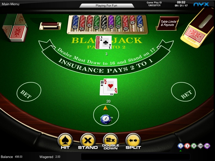casino online games list