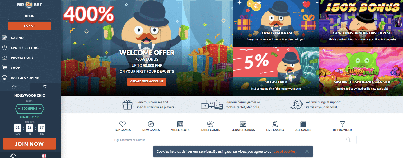best online casino joining bonus