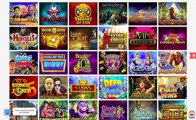 online casino table games
