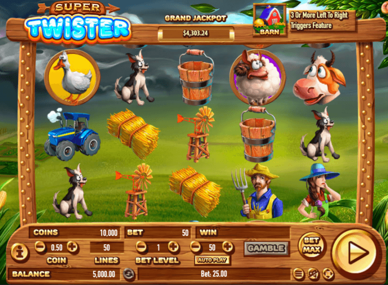 treasure island online slot