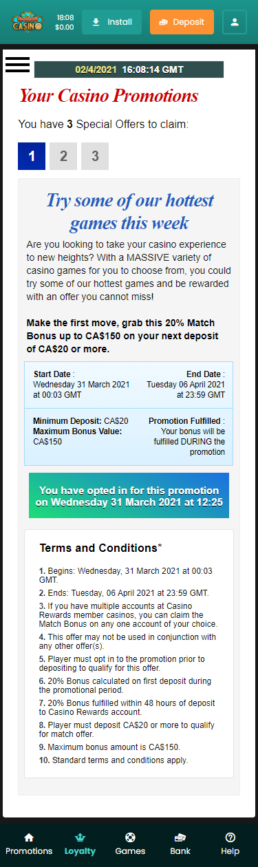 crystal forest mobile slot