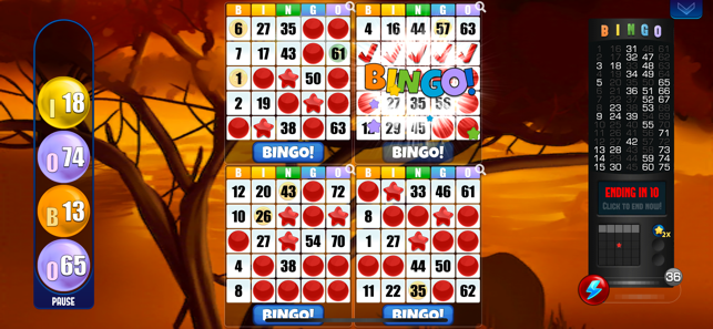juego en línea bingo