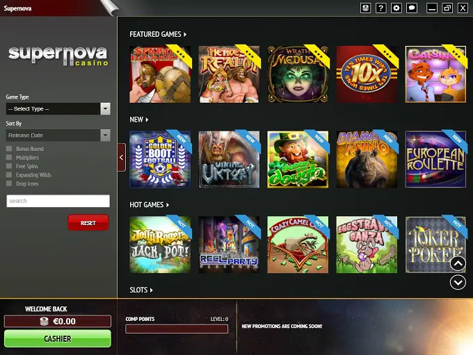 4 kings online casino