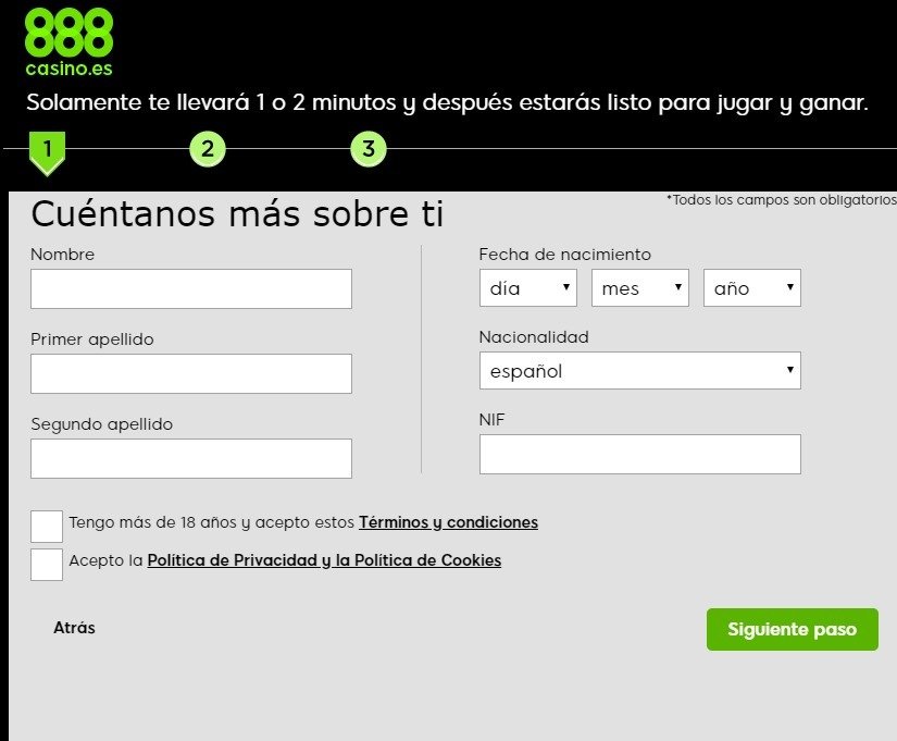 Casino WinsPark Página de inicio de sesión