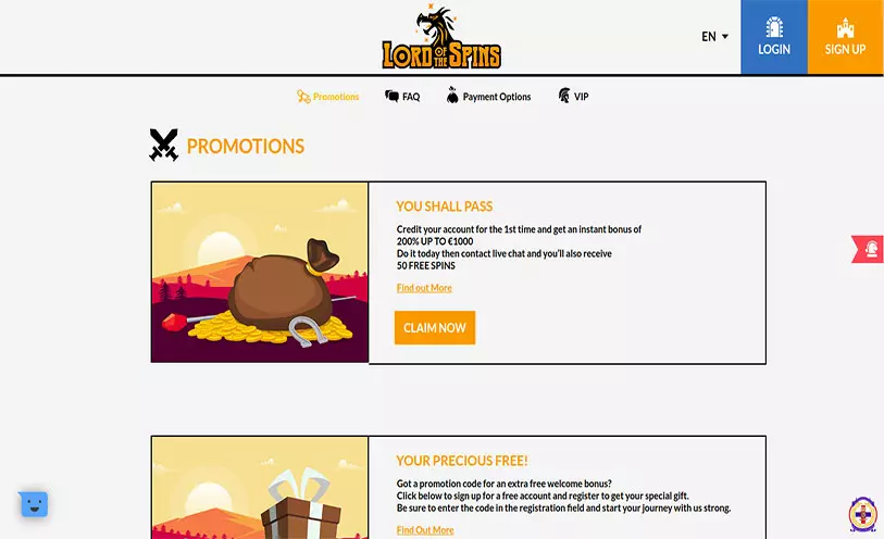 500 free spins no deposit