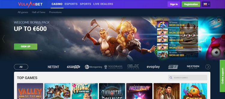 online casino e